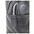 Borsa a tracolla Chanel 18004 in pelle di vitello granulata nera Nero - vista 6