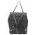 Chanel 91121 Rucksack aus schwarzem Lammleder - Ansicht 2