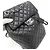 Chanel 91121 Rucksack aus schwarzem Lammleder - Ansicht 6