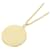Hermès Collier médaille QUADRIGE GM Hermes Blanc Doré  - vue 3