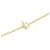 Hermès Collier médaille QUADRIGE GM Hermes Blanc Doré  - vue 6