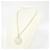 Hermès Collier médaille QUADRIGE GM Hermes Blanc Doré  - vue 7