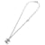 Collana Chanel AB0868 Argento Bianco Blu - vista 2