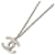 Collana Chanel AB0868 Argento Bianco Blu - vista 3