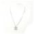 Collana Chanel AB0868 Argento Bianco Blu - vista 5