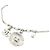 Pulsera de Charms Chanel ABG891 Negro Plata Blanco - vista 3