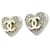 Orecchini Chanel ABH084 Gold Crystal Stud D'oro - vista 2