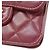 Sac à main Chanel AP2200 en cuir Bordeaux - vue 5