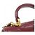 Sac à main Chanel AP2200 en cuir Bordeaux - vue 6