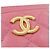 Tarjetero de piel de becerro granulado rosa Chanel AP3524 - vista 5