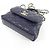 Borsa Chanel in pelle di vitello martellata blu navy - vista 3