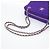 Borsa a tracolla Chanel AS1873 in tela viola Porpora - vista 5