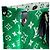 Borsa Louis Vuitton OnTheGo PM Jacquard Nero Verde - vista 7
