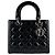 Borsa a mano/Borsa a tracolla Christian Dior Lady Nero