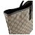 Borsa Tote Marrone Gucci GG Supreme Canvas - vista 7