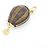 Portachiavi Louis Vuitton Monogram Reverse LV Dream M01724 Marrone - vista 3