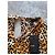 Maje Top corto estampado de leopardo Castaño Negro Blanco - vista 3