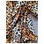 Maje Top corto estampado de leopardo Castaño Negro Blanco - vista 6