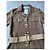 Blusa Georges Rech marrone a maniche corte con cintura - vista 3
