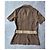 Blusa Georges Rech marrone a maniche corte con cintura - vista 8