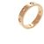 Anello Mini Love di Cartier in oro rosa D'oro