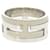 Hermès Hermes Move H #52 Sterling Silver 925 Band Ring Silvery Cream  - view 2