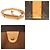 Borsa Louis Vuitton Keepall Bandoulière 55 Monogram Marrone Monogramma - vista 10