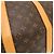 Borsa Louis Vuitton Keepall Bandoulière 55 Monogram Marrone Monogramma - vista 9