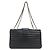 Borsa a tracolla Chanel in pelle di agnello nera Nero - vista 2