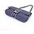 Borsa a Spalla Chanel Sport Line Blu navy - vista 3