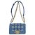 Borsa a Spalla Chanel Boy Line 67085 Blu
