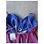 Autre Marque Top de bikini Prima Donna Wild Stripes Roja Azul - vista 6
