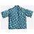 Camicia in denim Louis Vuitton Monogram Blu - vista 2