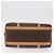Céline Celine Vintage Macadam Boston in tela e pelle Marrone - vista 6