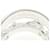 Ring Anello Boucles Sellier Inflexible Hermès Argento  - vista 4