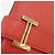 Cartera compacta Hermès Bearn en piel de cabra roja - vista 3