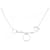 Collier Hermès Hermès Mole de Brides Argenté  - vue 1
