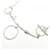 Collier Hermès Hermès Mole de Brides Argenté  - vue 3