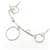 Collier Hermès Hermès Mole de Brides Argenté  - vue 4