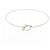 Bracciale rigido Tiffany & Co. Flat Wire Hook Eye Heart