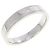 Anel de banda Tiffany & Co. Double Milgrain em platina