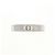 Anel de banda Tiffany & Co. Double Milgrain em platina - vista 2