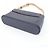 Borsa a tracolla Louis Vuitton Monogram Mat Alston M55125 Blu - vista 3