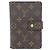 Cartera Louis Vuitton Monogram Porte Papier Zip Castaño