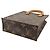 Borsa Louis Vuitton Monogram Petite Sac Plat Marrone - vista 2