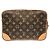 Borsa a Spalla Louis Vuitton Monogram Trocadero Marrone - vista 2