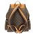 Zaino Louis Vuitton Monogram Trio Marrone - vista 2