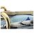 Pochette da spiaggia Louis Vuitton Monogram Giant M44722 Blu - vista 7