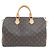 Borsa Boston Louis Vuitton Monogram Speedy 35cm Marrone