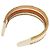 Hermès Cerchietto Hermes Grace 211012G Beige - vista 2